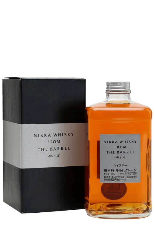 Nikka Whisky From The Barrel 0.5L 51.4% – japońska whisky o bogatym, korzennym i owocowym profilu z długim finiszem