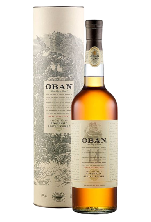 Oban 14 Yo 0,7L 43% – klasyczna whisky single malt z nadmorskiego regionu Szkocji