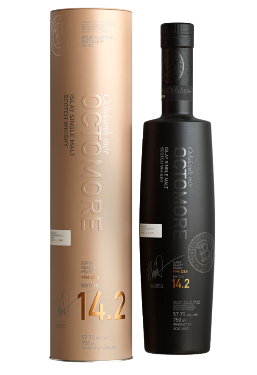 Octomore 14.2 0,7L 57,7% – limitowana edycja ekstremalnie torfowej whisky