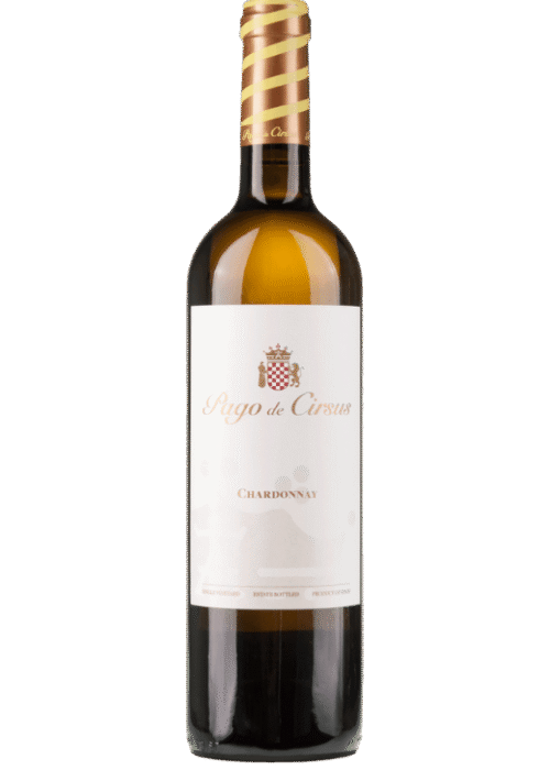Butelka Pago De Cirsus Chardonnay 0,75L – wytrawne białe wino z Aragonii o cytrusowo-kwiatowym aromacie