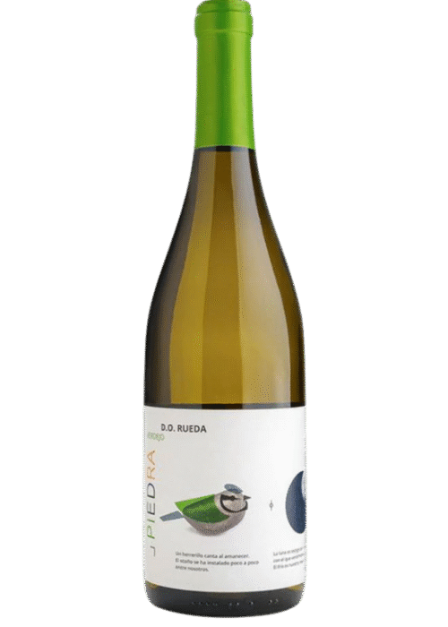 Butelka Piedra Verdejo Rueda DO 0,75L – wytrawne białe wino z regionu Rueda w Hiszpanii o cytrusowo-tropikalnym aromacie