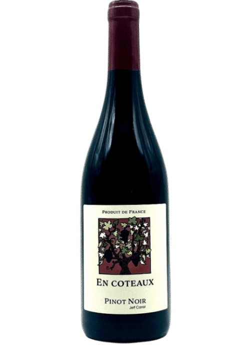 Butelka Pinot Noir En Coteaux IGP Pays DOC 0,75L – wytrawne czerwone wino z Francji o aromacie czerwonych owoców, korzennym i ziołowym