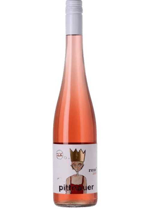 Butelka Pittnauer Rosé König 0,75L – wytrawne różowe wino z regionu Burgenland o jagodowym i korzennym aromacie