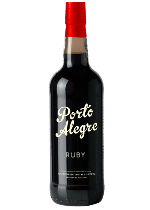 Butelka Porto Alegre Ruby 0,75L – słodkie portugalskie porto o aromacie czekolady, jagód i owoców