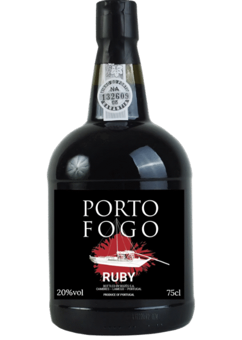 Butelka Porto Fogo Ruby 0,75L – słodkie portugalskie porto o aromacie jagód, karmelu i ziół
