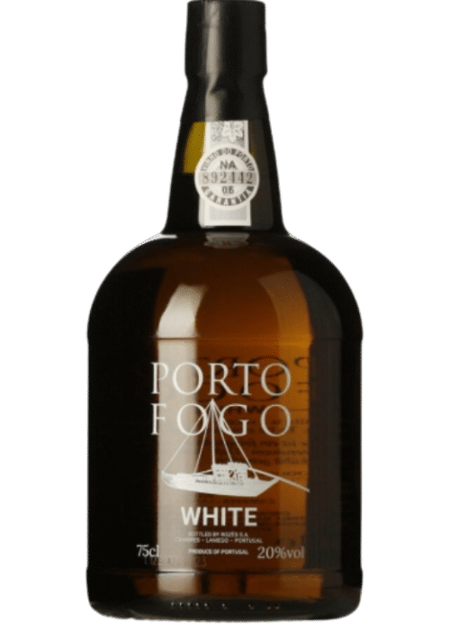 Butelka Porto Fogo White 0,75L – portugalskie białe porto o aromacie kwiatów, owoców i słodyczy