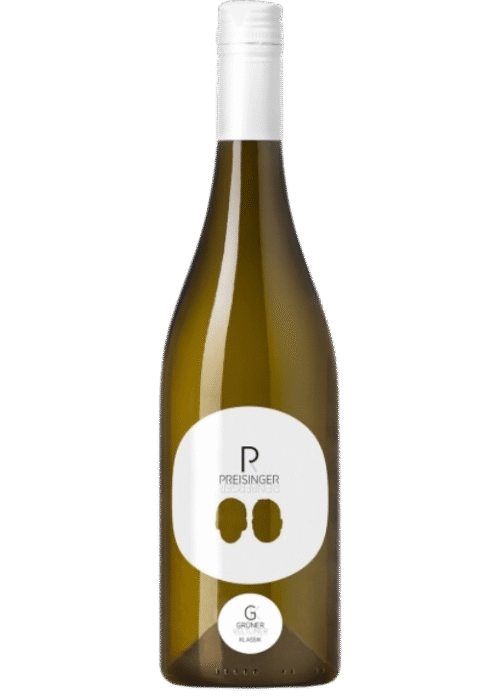Butelka Preisinger Wagram Grüner Veltliner 0,75L – austriackie białe wino o aromacie cytrusowym, pieprzowym i ziołowym