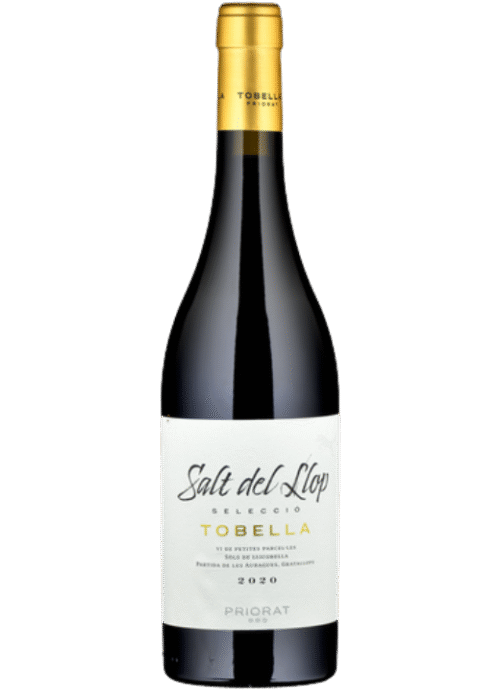 Butelka Priorat D.O.Q. Salt Del Llop Seleccio Tobella 0,75L – wytrawne czerwone wino z regionu Priorat o aromacie czarnych jagód, korzennym i ziołowym