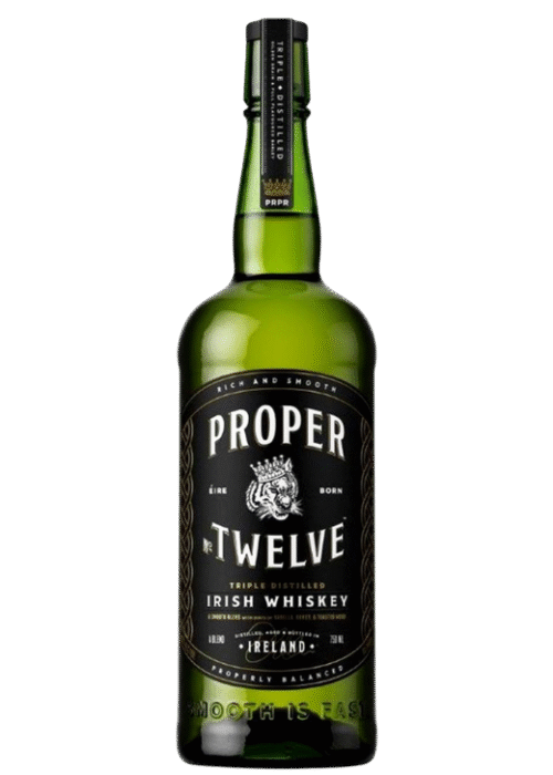 Butelka Proper No. Twelve Irish Whiskey 0,7L – irlandzka whiskey sygnowana przez Conora McGregora