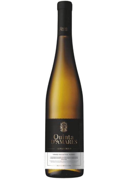 Butelka Quinta de Amares Alvarinho 0,75L – portugalskie białe wino o świeżym aromacie cytrusów i jabłek