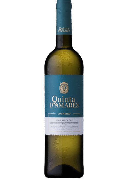 Butelka Quinta De Amares Loureio 0,75L – wytrawne białe wino z regionu Vinho Verde w Portugalii o cytrusowo-kwiatowo-ziołowym aromacie