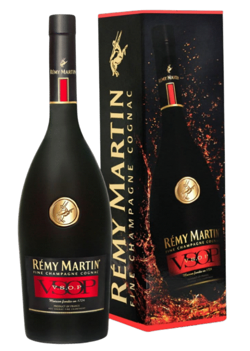 Butelka Rémy Martin VSOP 0,7L 40% – francuski koniak z regionu Cognac o korzennym, kwiatowym i owocowym aromacie oraz gładkim, wytrawnym smaku