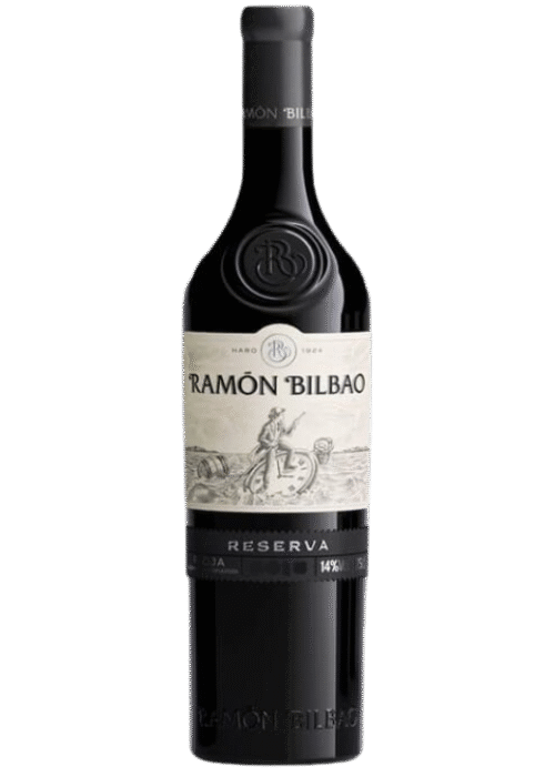 Butelka Ramon Bilbao Tinto Reserva 0,75L – wytrawne czerwone wino z regionu Rioja o aromacie czerwonych owoców, dębu i przypraw