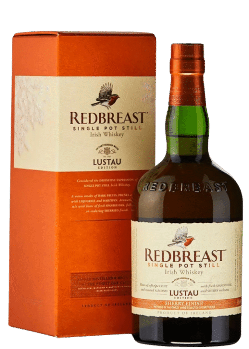 Butelka Redbreast Lustau Edition Sherry Finish 0,7L w eleganckim kartoniku – irlandzka whiskey single pot still finiszowana w beczkach po sherry