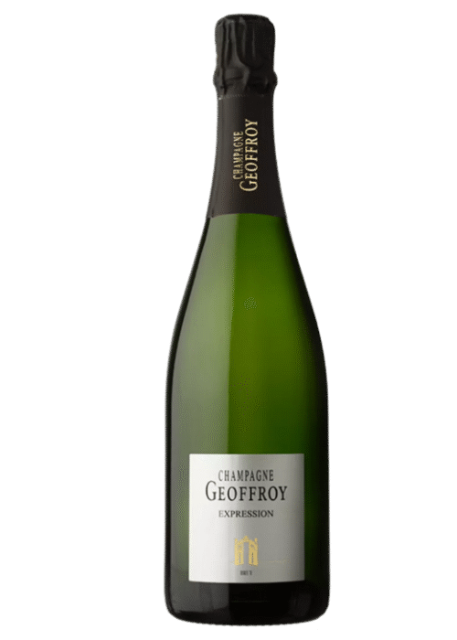 Butelka Rene Geoffroy Expression Brut Magnum 1,5L – wykwintne, wytrawne szampańskie wino musujące z cytrusowo-kwiatowym aromatem