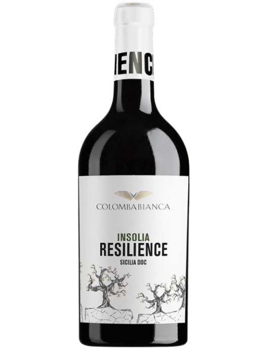 Butelka Resilience Insolia DOC Sicilia 0,75L – wytrawne białe wino z Sycylii o korzennym, owocowym i ziołowym aromacie