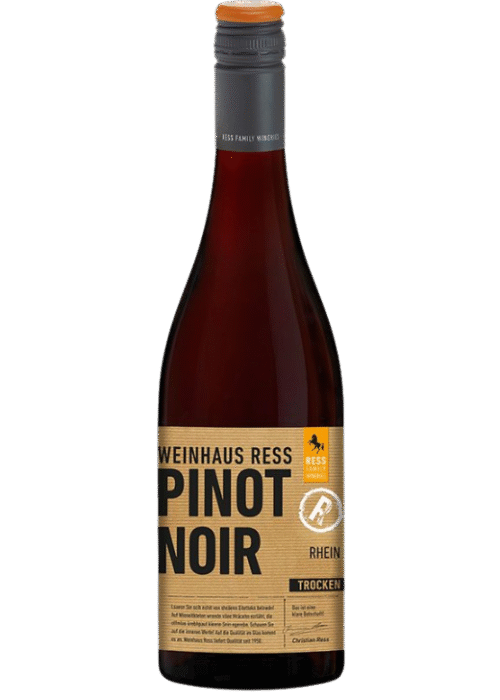 Butelka Ress Pinot Noir 0,75L – wytrawne czerwone wino z Burgundii o korzenno-owocowym aromacie