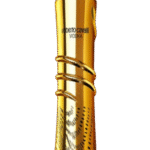 Butelka Roberto Cavalli Vodka Gold 1L – luksusowa włoska wódka premium z eleganckim złotym wykończeniem