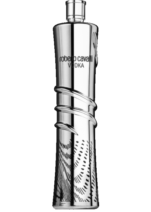 utelka Roberto Cavalli Vodka Mirror 1L – elegancka włoska wódka premium w lustrzanej butelce