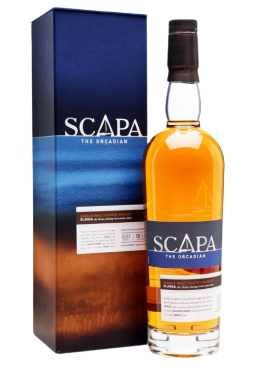 Scapa Glansa Whisky 40% 0.7L – subtelna whisky z Orkadów o owocowo-torfowym profilu smakowym