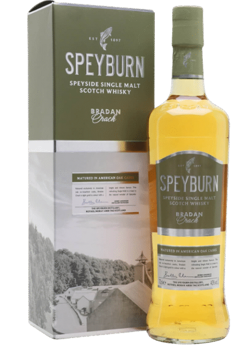 Speyburn Bradan Orach 40% 0.7L – szkocka whisky single malt z Highlands o owocowo-korzennym aromacie i gładkim, dębowym finiszu