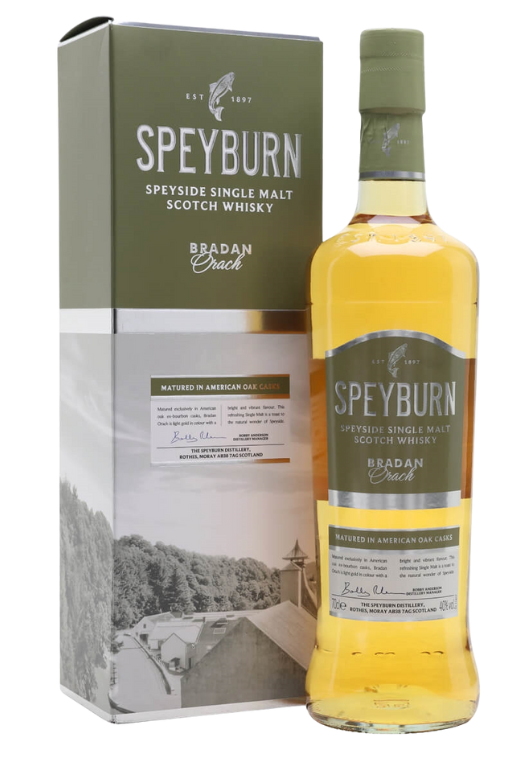 Speyburn Bradan Orach 40% 0.7L – szkocka whisky single malt z Highlands o owocowo-korzennym aromacie i gładkim, dębowym finiszu