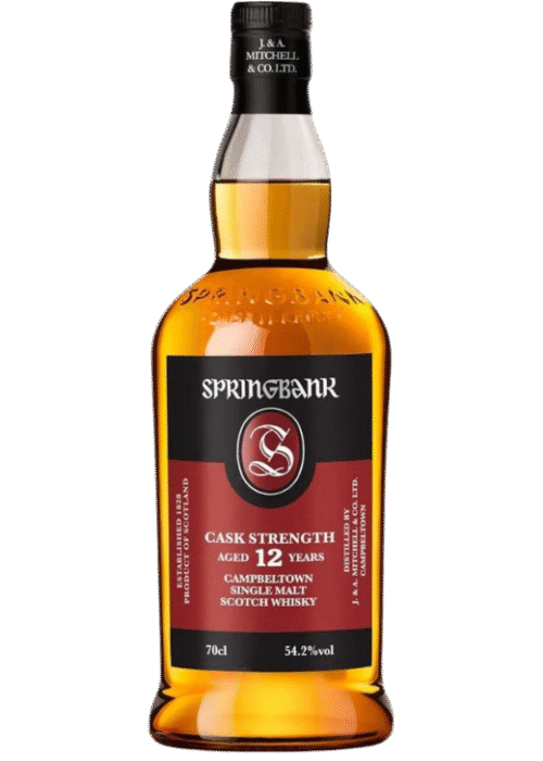 Springbank 12Yo 0.7L 57.2% Cask Strength – szkocka whisky single malt z regionu Speyside o intensywnym, słodowo-przyprawowym charakterze