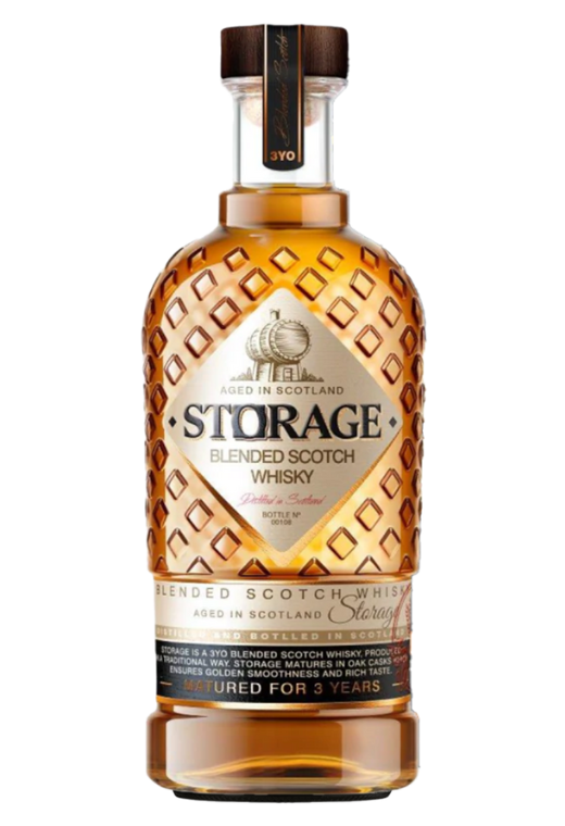 Storage Whisky 0.7L 40% – szkocka whisky o delikatnym, owocowo-przyprawowym smaku i lekkim, zrównoważonym finiszu