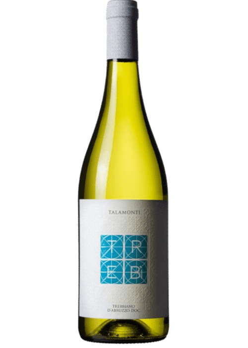 Butelka Talamonti Trebi Trebbiano Abruzzese 0,75L – wytrawne białe wino z Abruzji