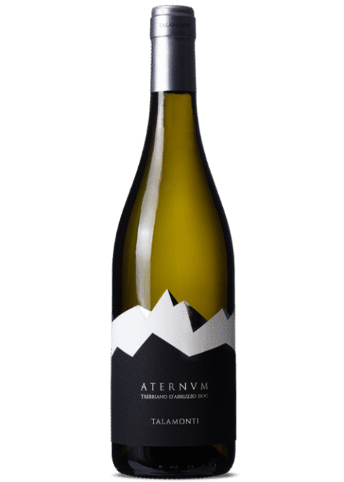 Butelka Talamonti Aternum Trebbiano Abruzzese Riserva 0,75L – wytrawne białe wino z Abruzji o cytrusowym i kwiatowym aromacie
