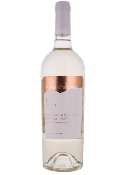 Butelka Terra Malvasia Bianca del Salento 0,75L – włoskie białe wino z Apulii o świeżym aromacie cytrusów, owoców i kwiatów
