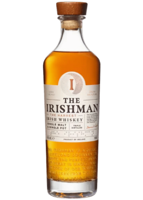 Butelka The Irishman The Harvest 40% 0,7L – irlandzka whiskey typu blend Single Malt i Single Pot Still