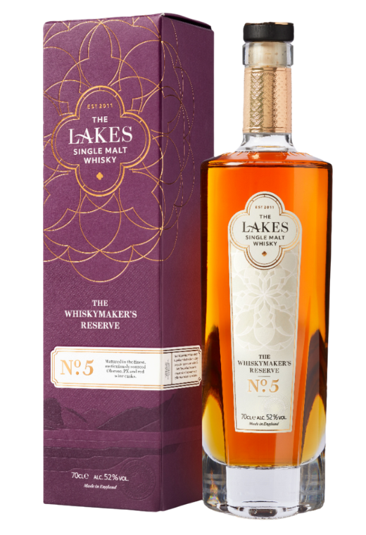 The Lakes Whiskymaker’s Reserve No. 5 54% 0.7L – angielska whisky single malt o bogatym, torfowym smaku, z długim i korzennym finiszem