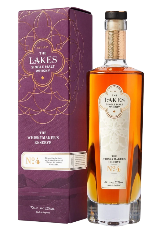 The Lakes Whiskymaker’s Reserve No. 4 – ekskluzywna angielska whisky single malt o owocowym, torfowym charakterze, z długim, ciepłym finiszem