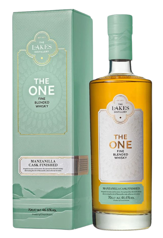 The One Manzanilla Cask Finished Whisky 0.7L – szkocka whisky blended finiszowana w beczkach po sherry Manzanilla, o lekkim, owocowym smaku i wytrawnym finiszu