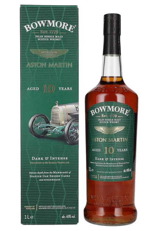 Bowmore 10YO Aston Martin 40% 0,7L – Klasyka Islay w Limitowanej Edycji