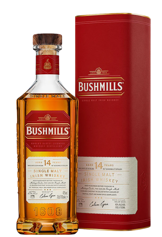 Bushmills 14Yo Malaga Cask Finish 40% 0,7L