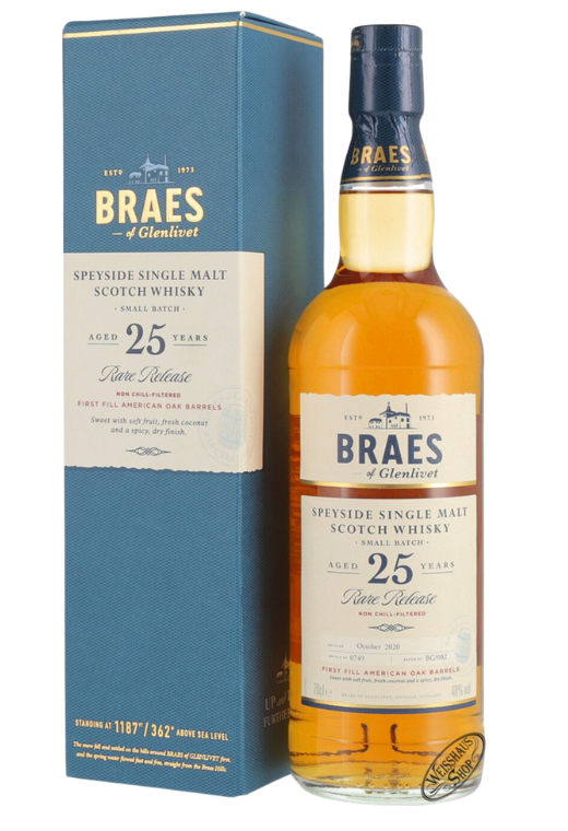 Braes Of Glenlivet 25YO 0,7L 48% – Dojrzała Elegancja z Speyside