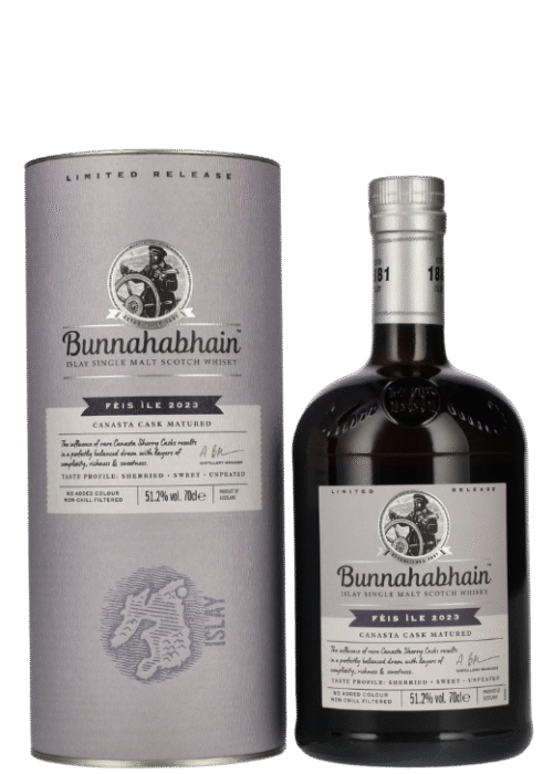Bunnahabhain Canasta Cask Feis Ile 2023 51,2% – Limitowana Whisky z Islay