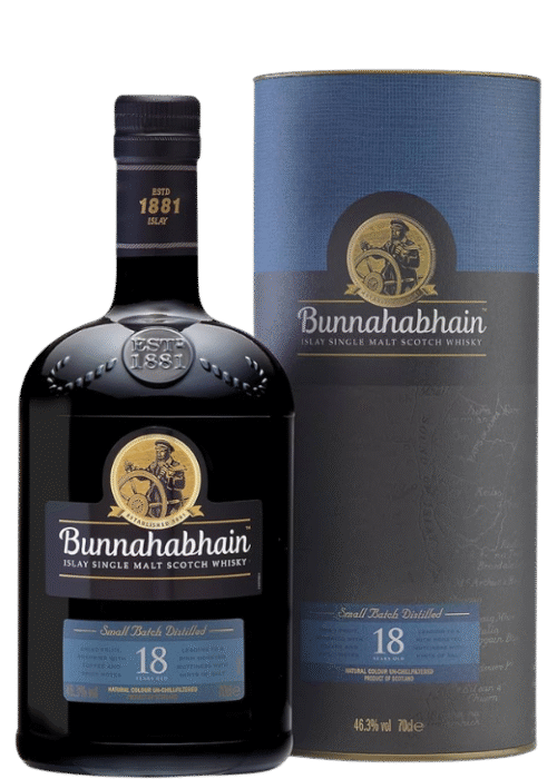 Bunnahabhain 18YO Islay Single Malt 46,3% – Dojrzała Whisky z Wyspy Islay