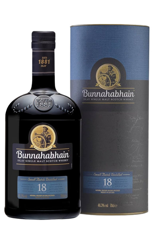 Bunnahabhain 18YO Islay Single Malt 46,3% – Dojrzała Whisky z Wyspy Islay