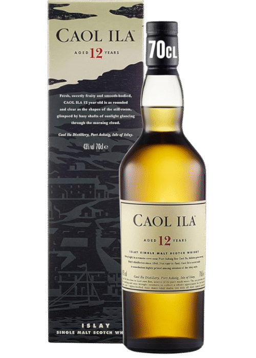 Caol Ila 12 YO 43% – Klasyczna Whisky z Islay o Dymnym Charakterze