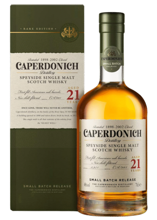 Caperdonich 21 YO 0,7L 48% – Legendarna szkocka whisky single malt