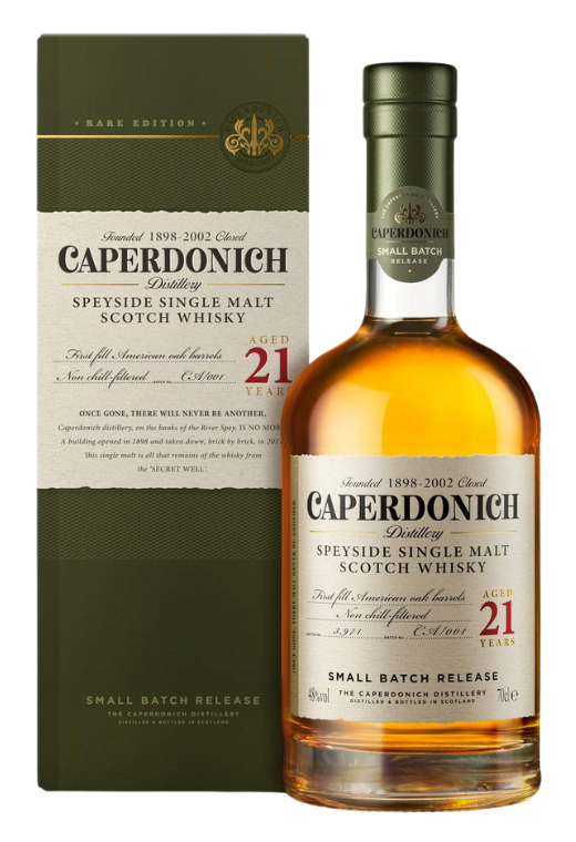 Caperdonich 21 YO 0,7L 48% – Legendarna szkocka whisky single malt