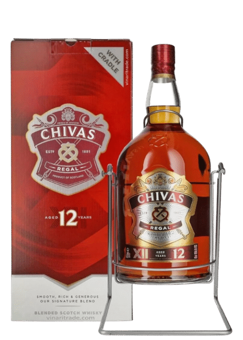 Chivas Regal 4,5L 40% – Luksusowa Szkocka Whisky w Dużym Formacie