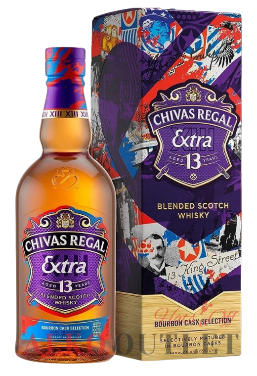 Chivas Regal Extra 13 YO Bourbon 0,7L + Kartonik – Wyjątkowa whisky dojrzewająca w beczkach po bourbonie