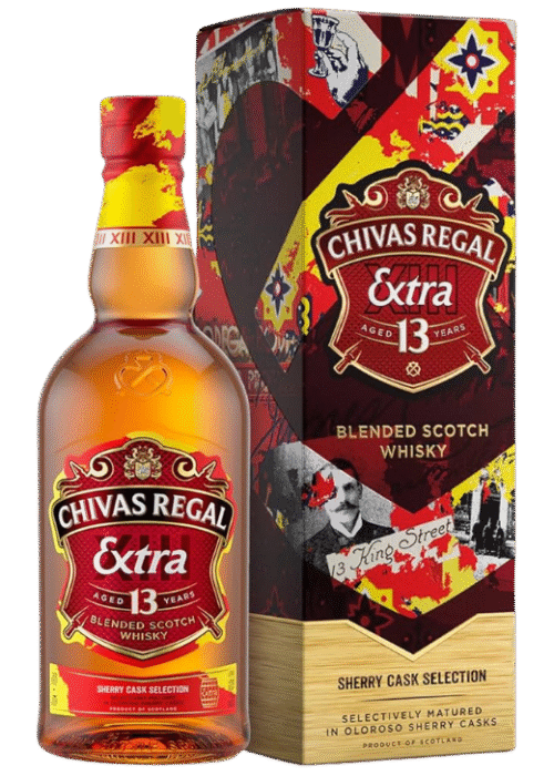 Chivas Regal Extra 13 YO Sherry 0,7L – Wyjątkowa whisky z hiszpańskim akcentem