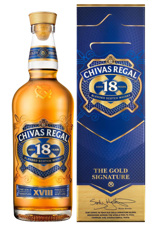 Chivas Regal 18 YO 0,7L – Wyrafinowana Elegancja i Głęboki Smak