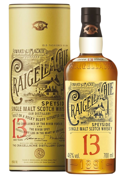 Craigellachie 13 YO 0,7L – Charakterystyczna Speyside z nutą torfu