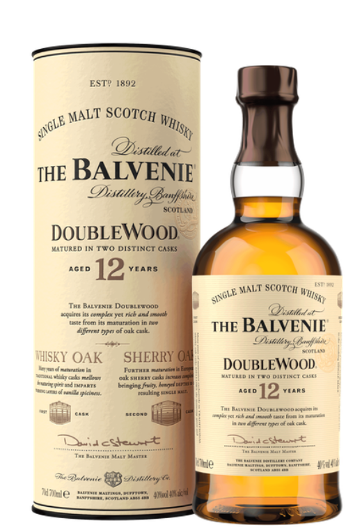 Balvenie 12Yo DoubleWood 0,7L 40% + Tuba – Wyjątkowa Dwufazowa Maturacja